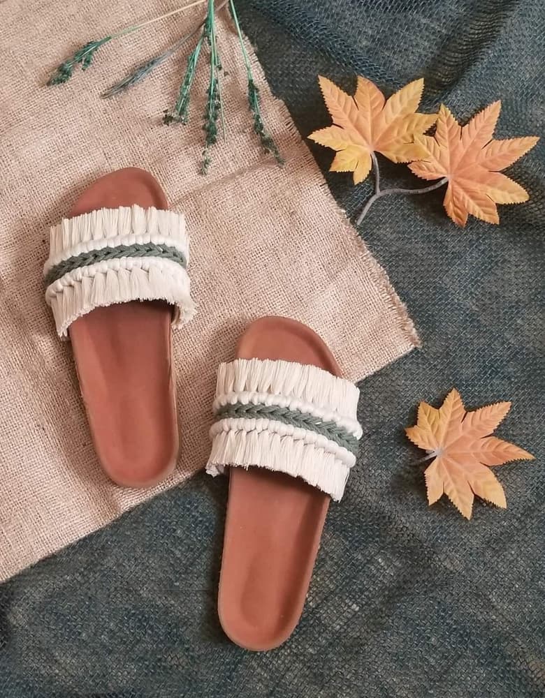 Macrame slippers new arrivals