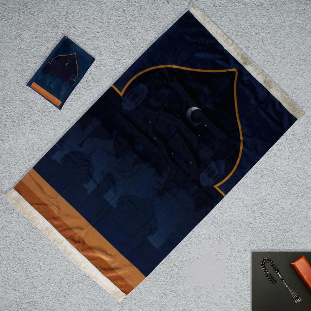 ramadan rug (dark blue)