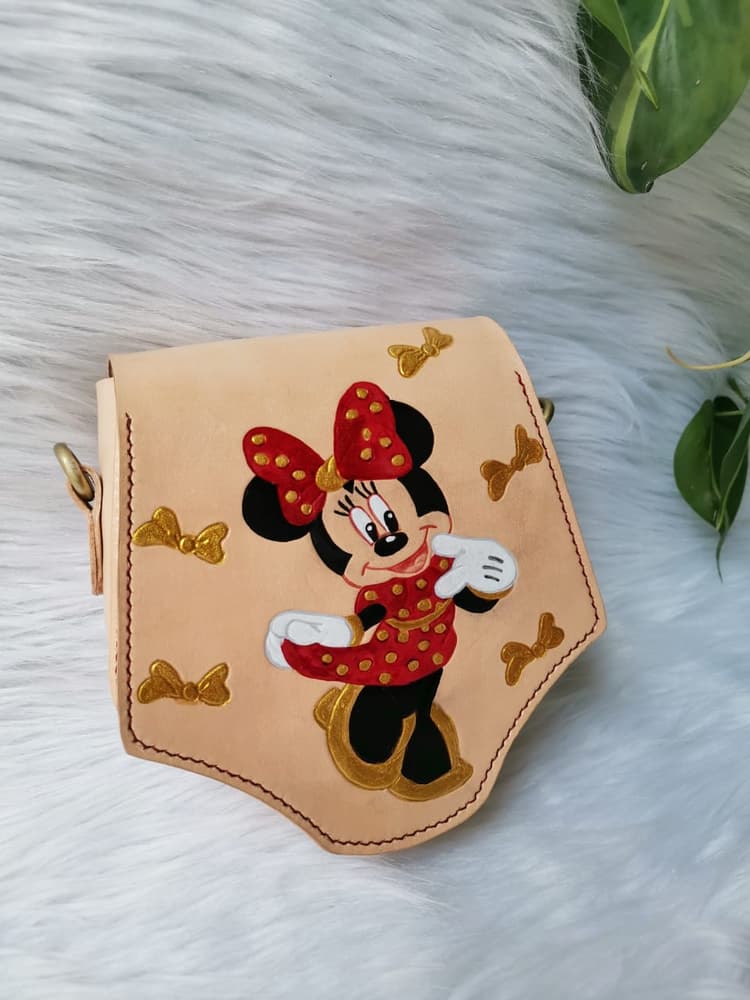 Red minimouse crossbag