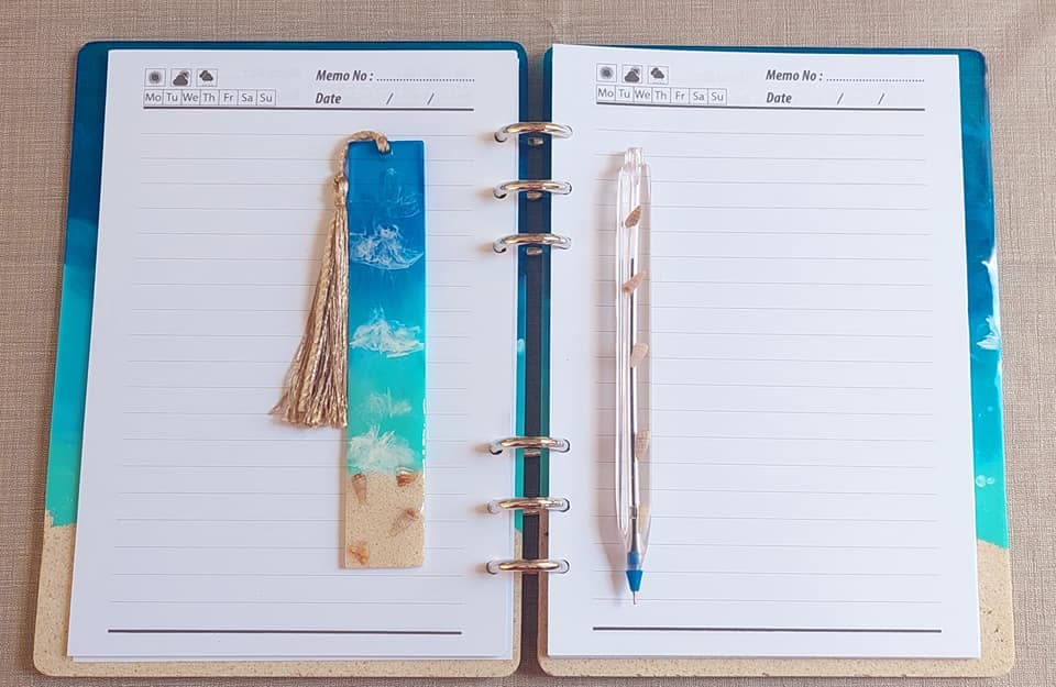 Sea lovers notebook set