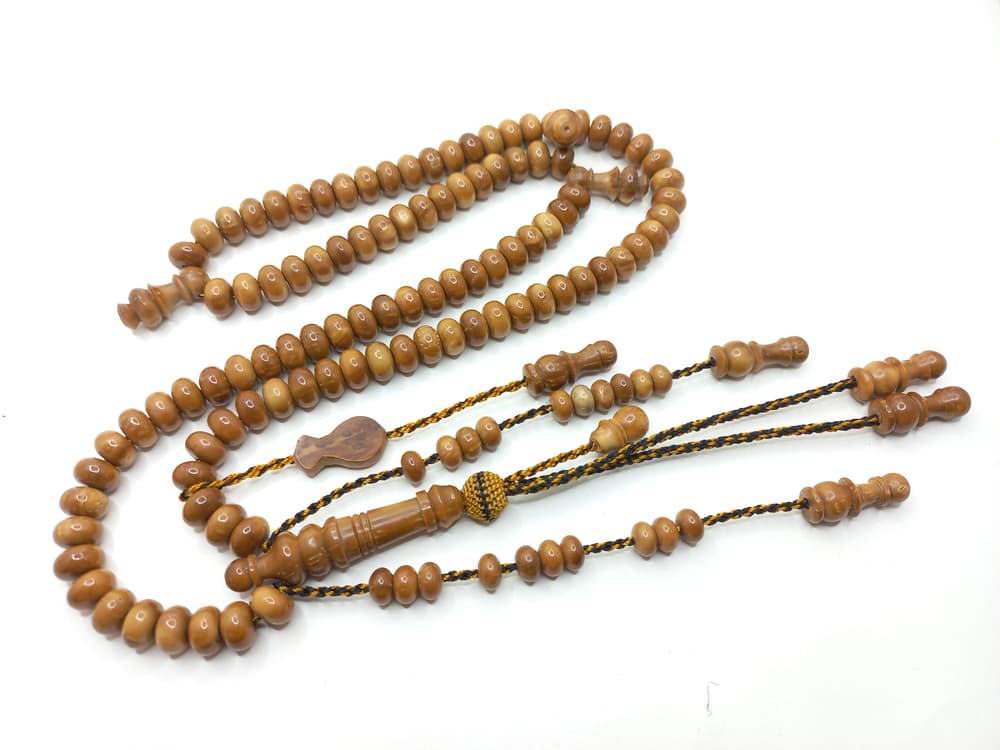 Coconut wood 10mm Rosary 