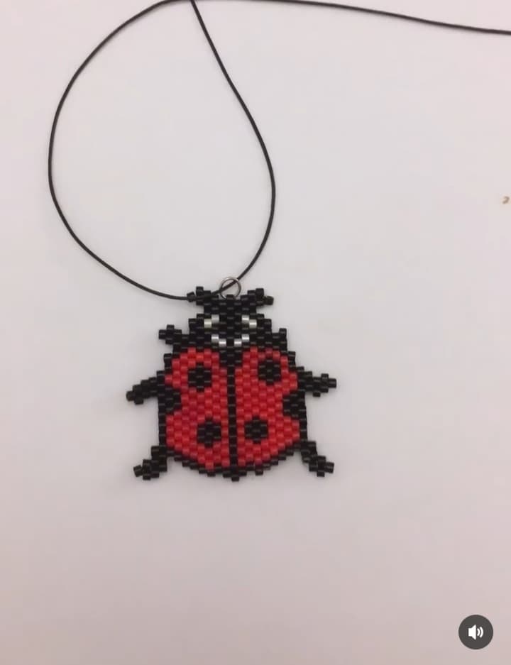 Ladybug necklace 