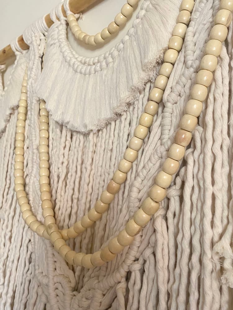 BOHO Macramé with beads
