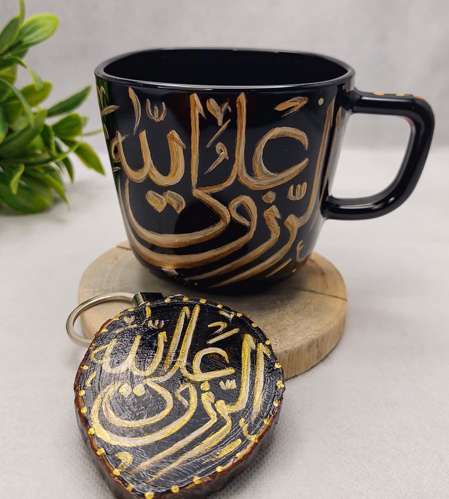Customized  arabic calligraphy mug