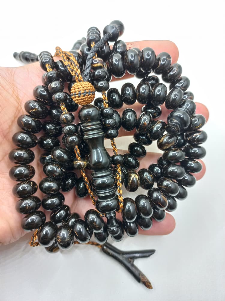  Black Coral yosir 12mm Rosary