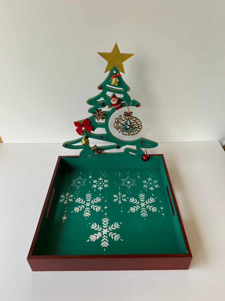 Christmas tree tray