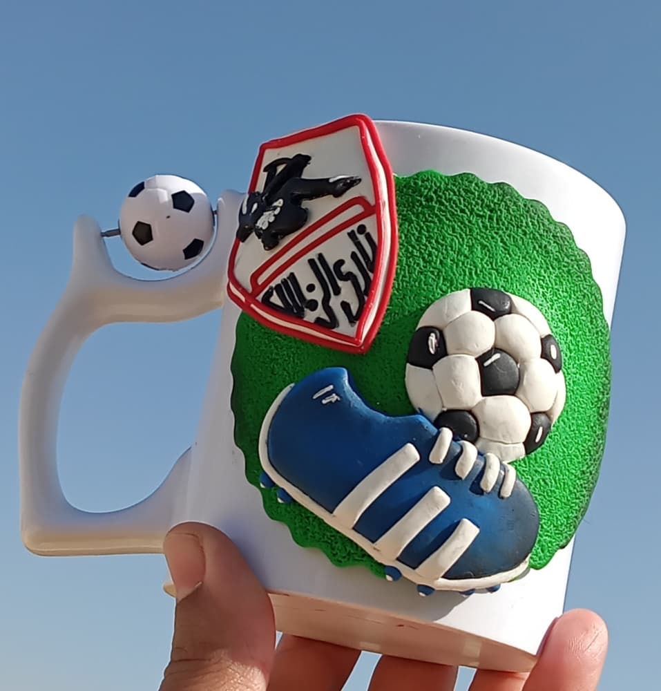 Football mug for Zamalek Club