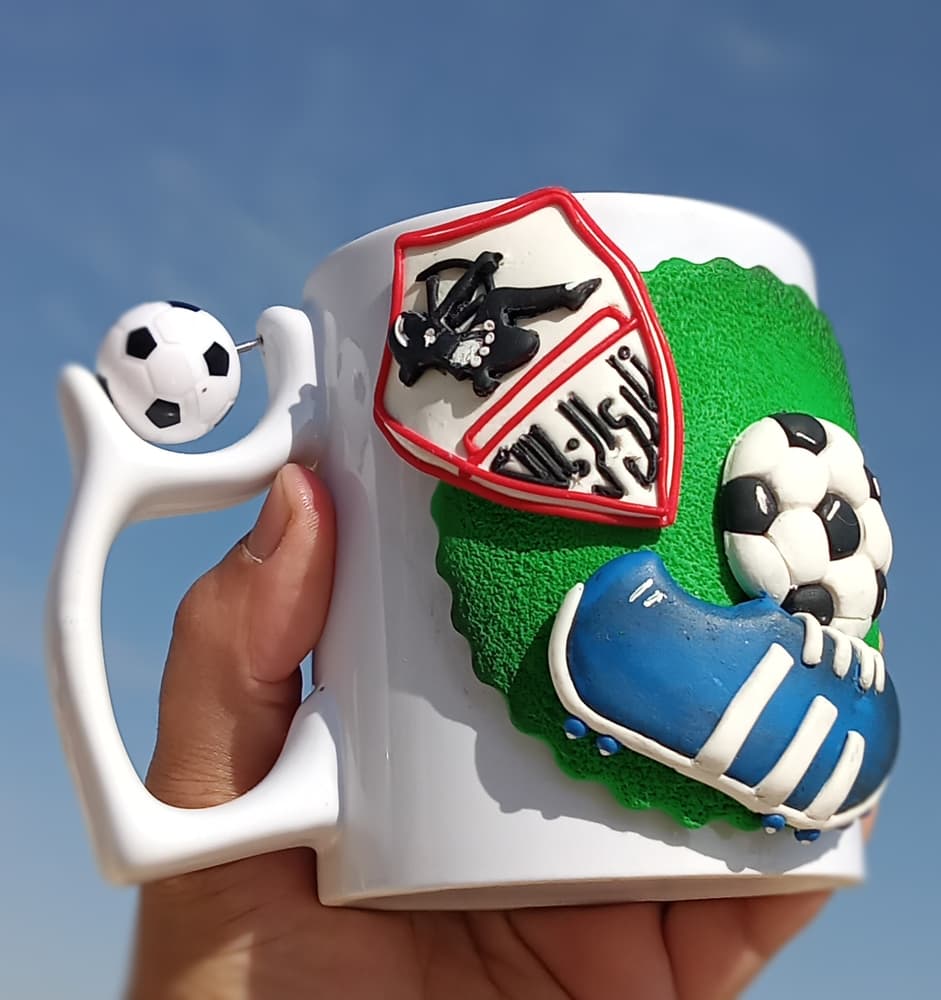 Football mug for Zamalek Club