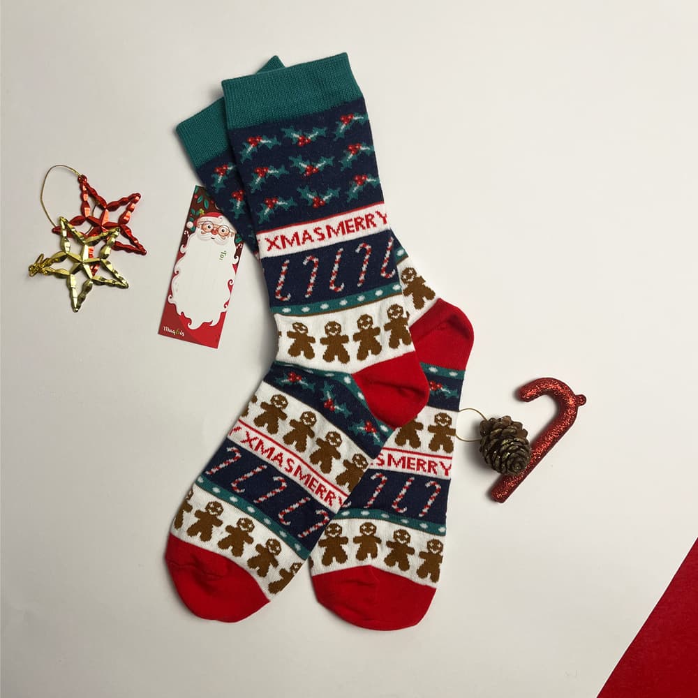pair of Christmas socks 5