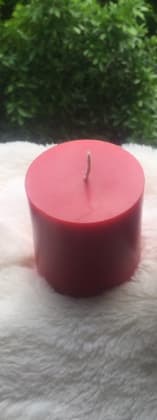  Large romantic candle