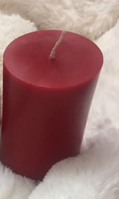  Large romantic candle