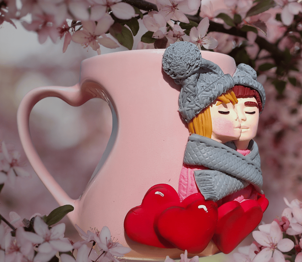 Warm Valentine's Day mug