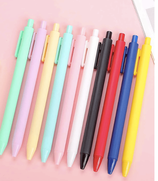 multi color gel ink pen set