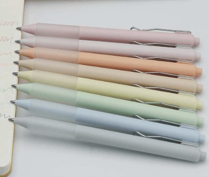 Pastel macrons color pen set