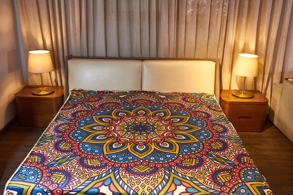 Blanket (colorful mandala)