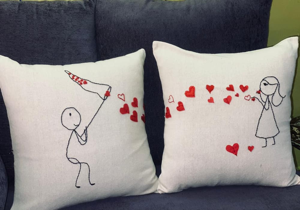 Valentine's cushion 