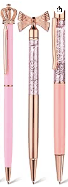 set of 3 pink Ballpoint Pen