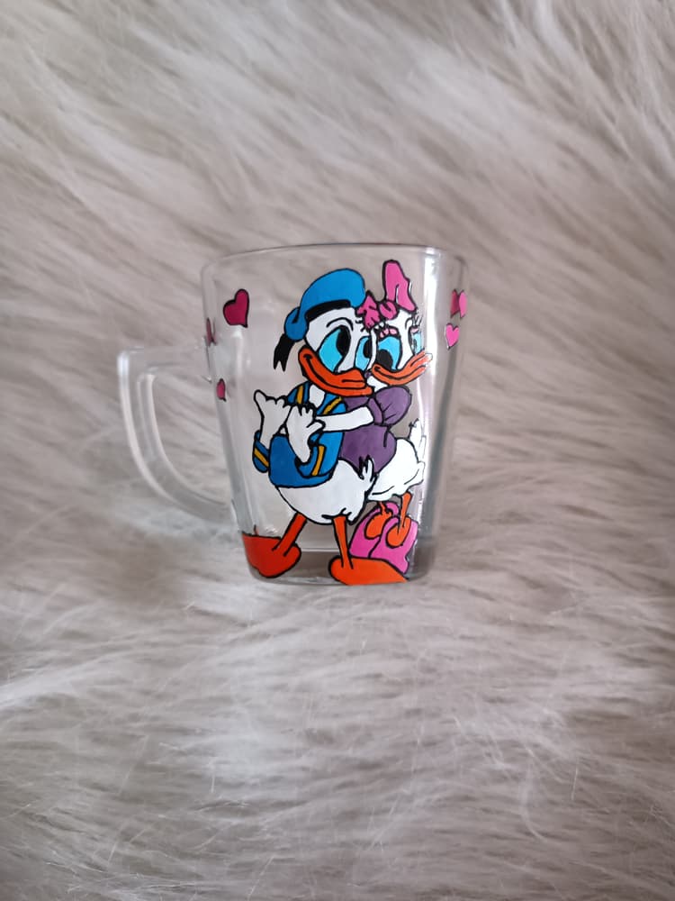 Donald duck &daizy mug