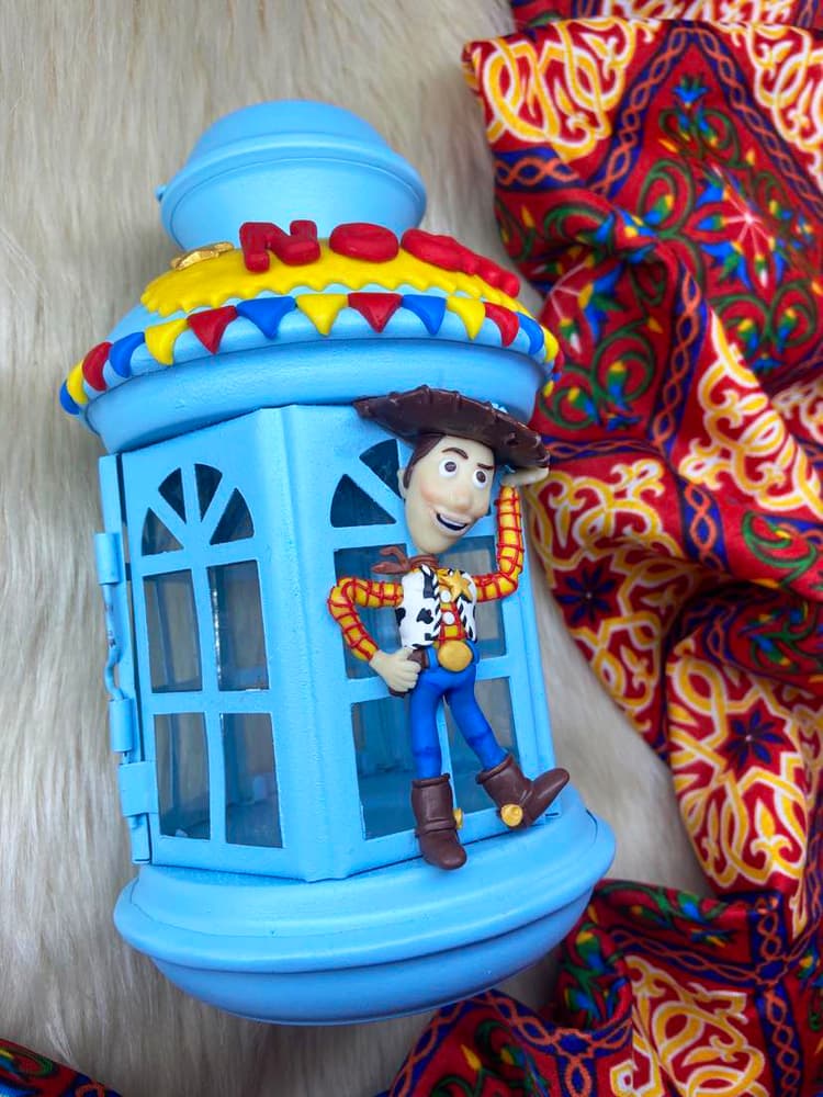 Lantern Woody Toy Story - Handmade design