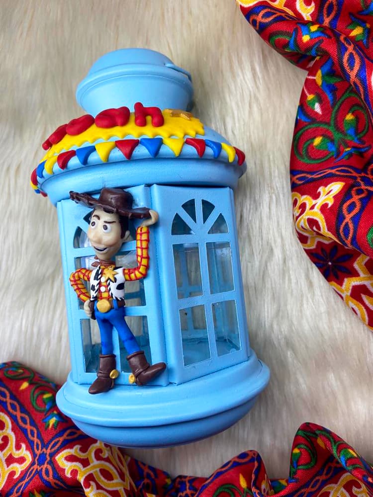 Lantern Woody Toy Story - Handmade design