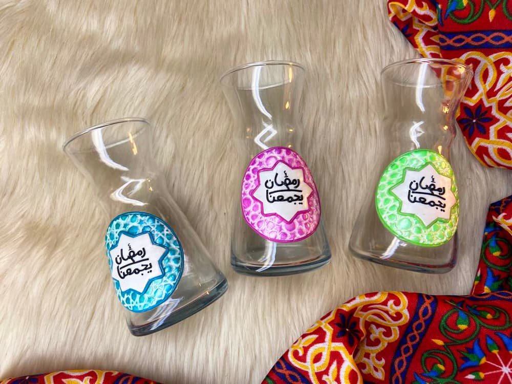 Ramadan Cups - Handmade Polymer Clay