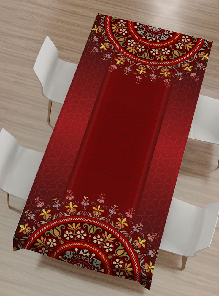 tablecloth (red)