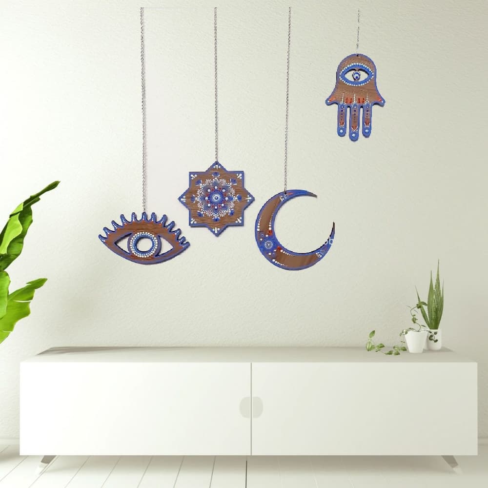 Mandala dots ramadan decoration