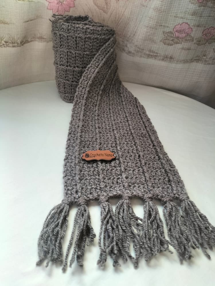 Cafe wool scarf 