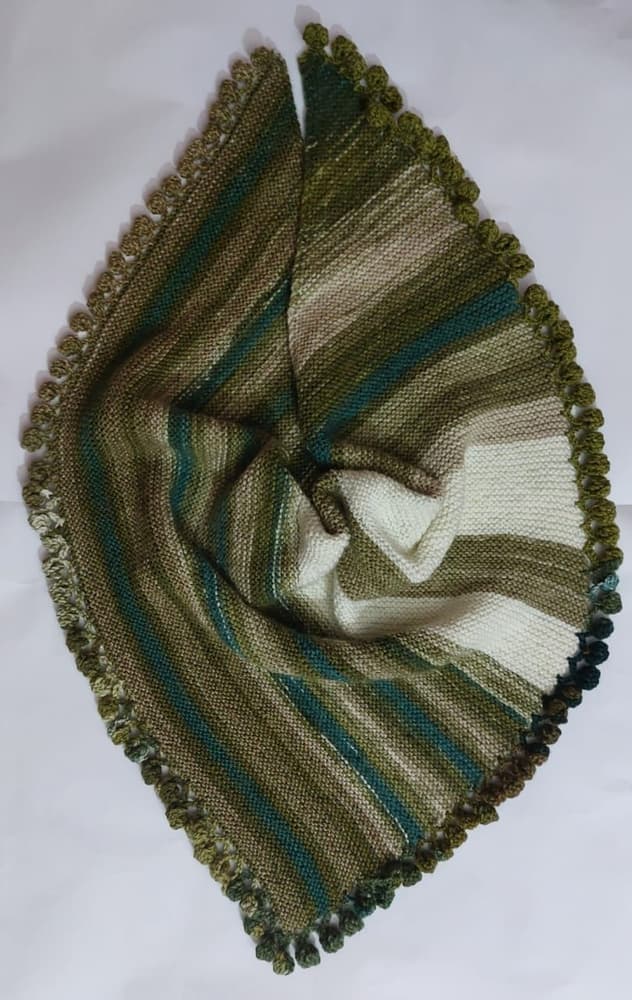 knitting scarve