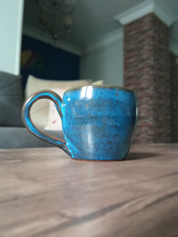 Blue Mirror Mug 