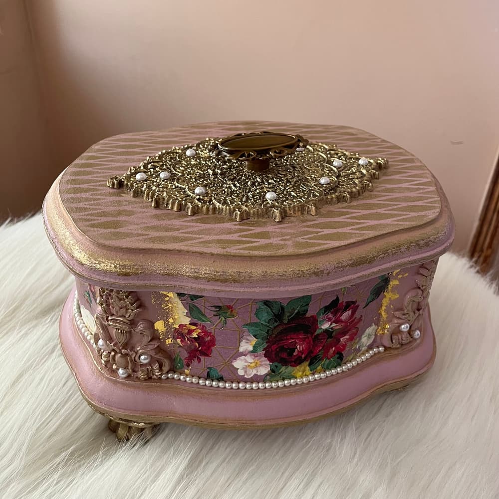 Kashmire jewelry box