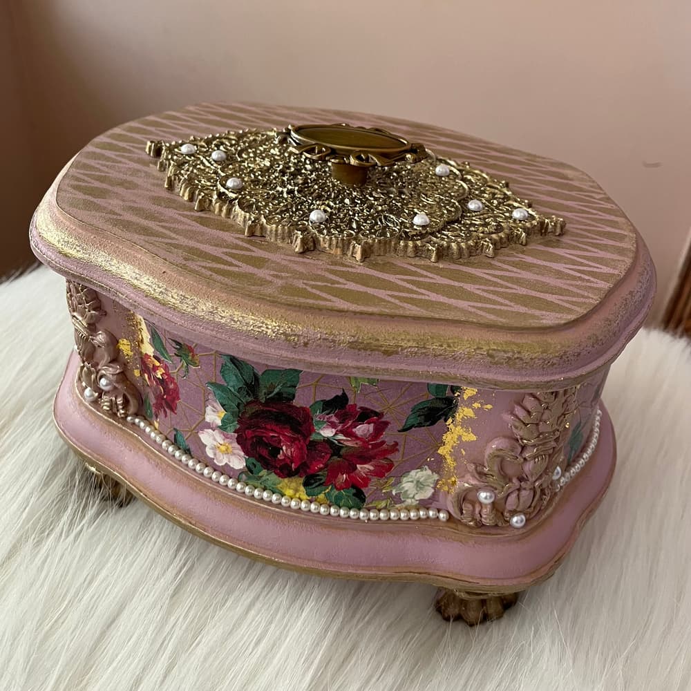 Kashmire jewelry box
