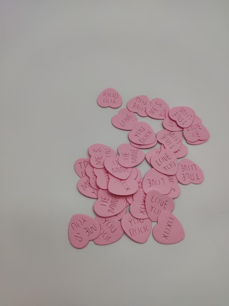Paper Red OR Pink Heart Confetti,50 Pcs
