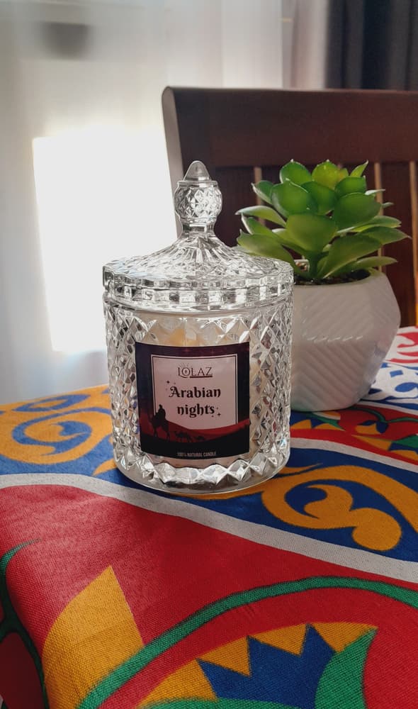 unique glass candle jars