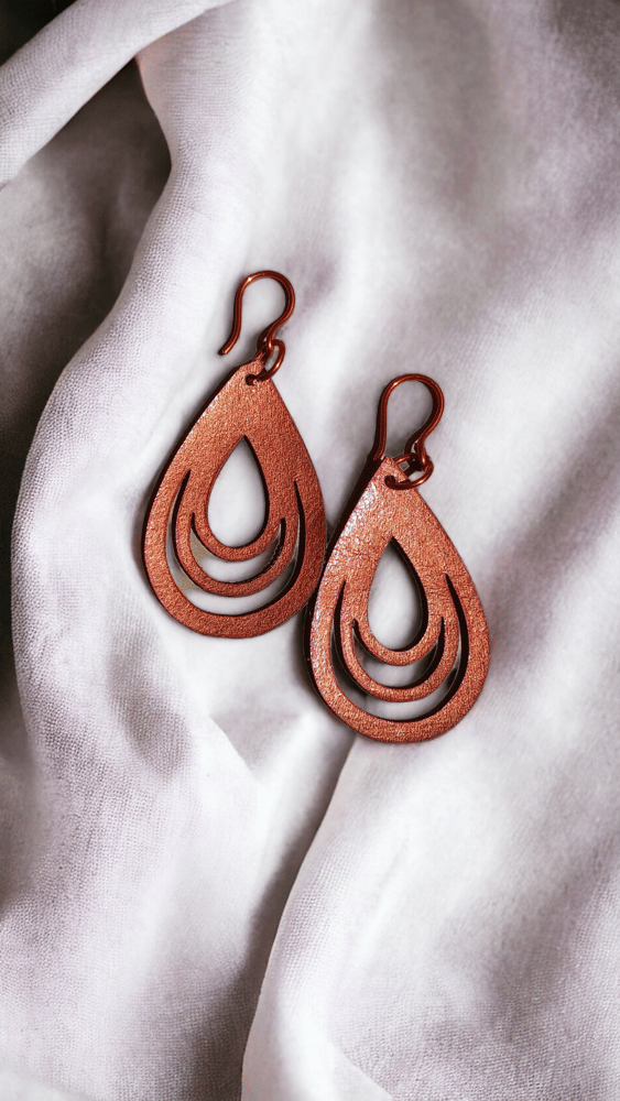 Marly - Leather Earring