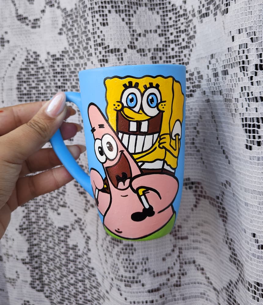 SpongeBob & Baseet mug