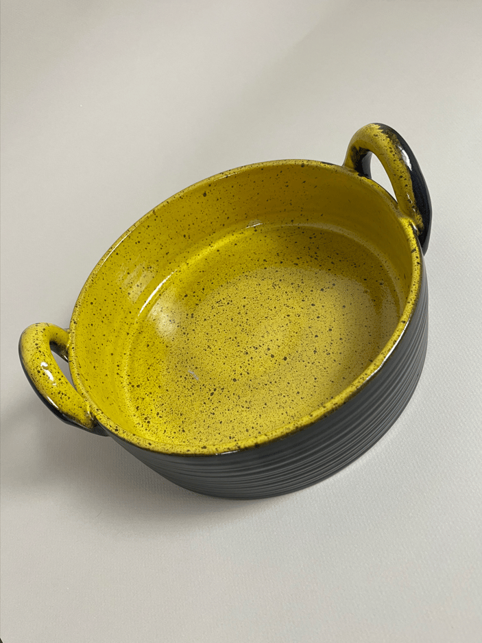 YellowxBlack Small Pot
