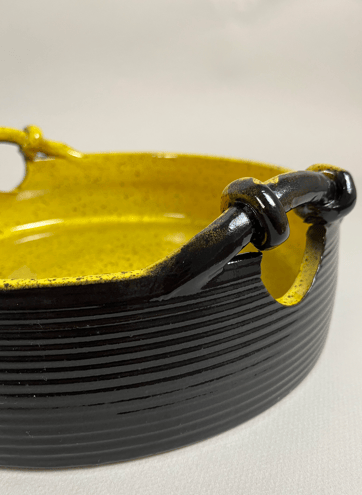 YellowxBlack Large Pot