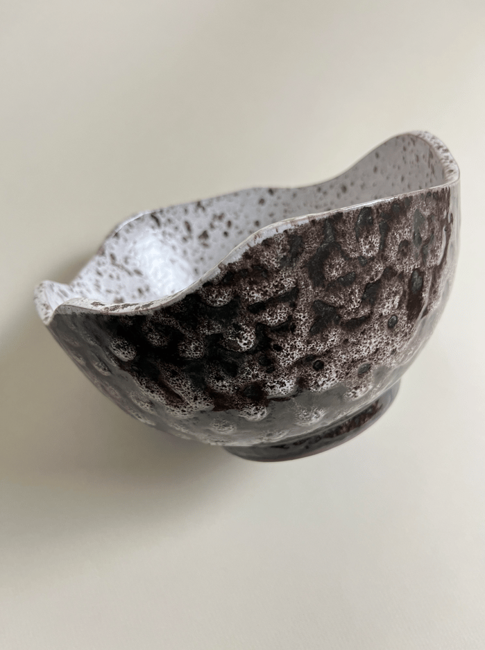 Brown Dotted Bowl