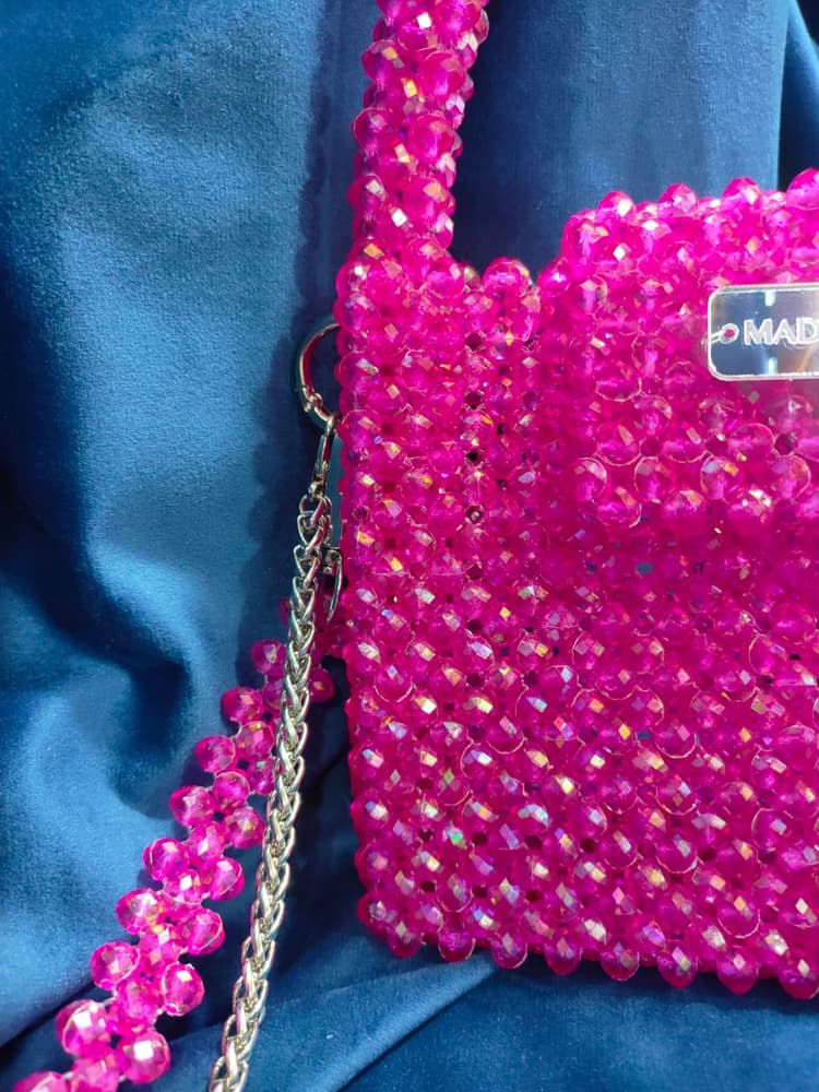 A bag of Chanca crystal beads 