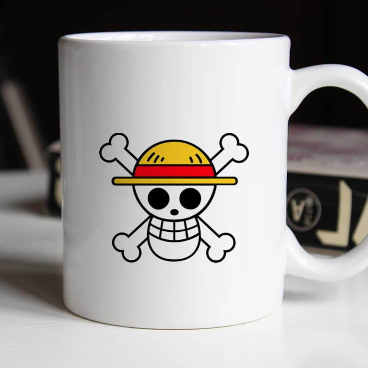one piece (Luffy) printed mug