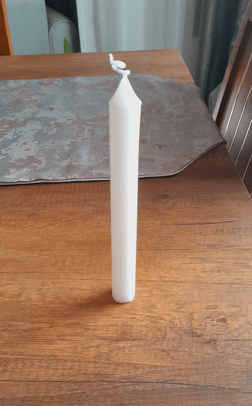 Long candle for candle holder 