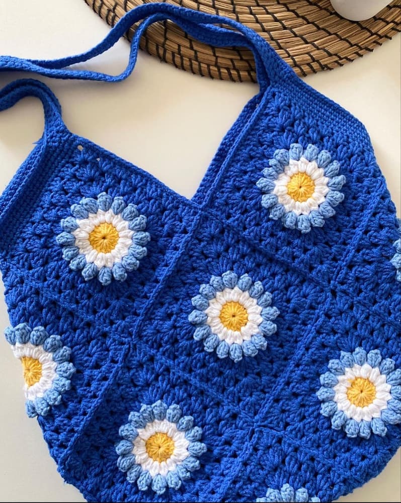 Crochet bag granny 