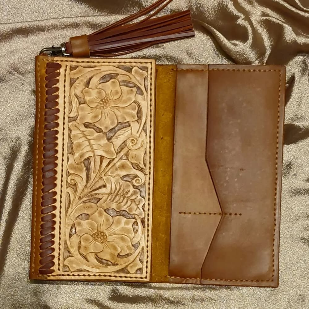Bohemian long wallet 