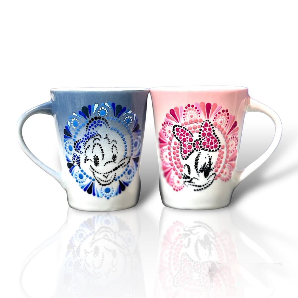 Donald and daisy couples mug