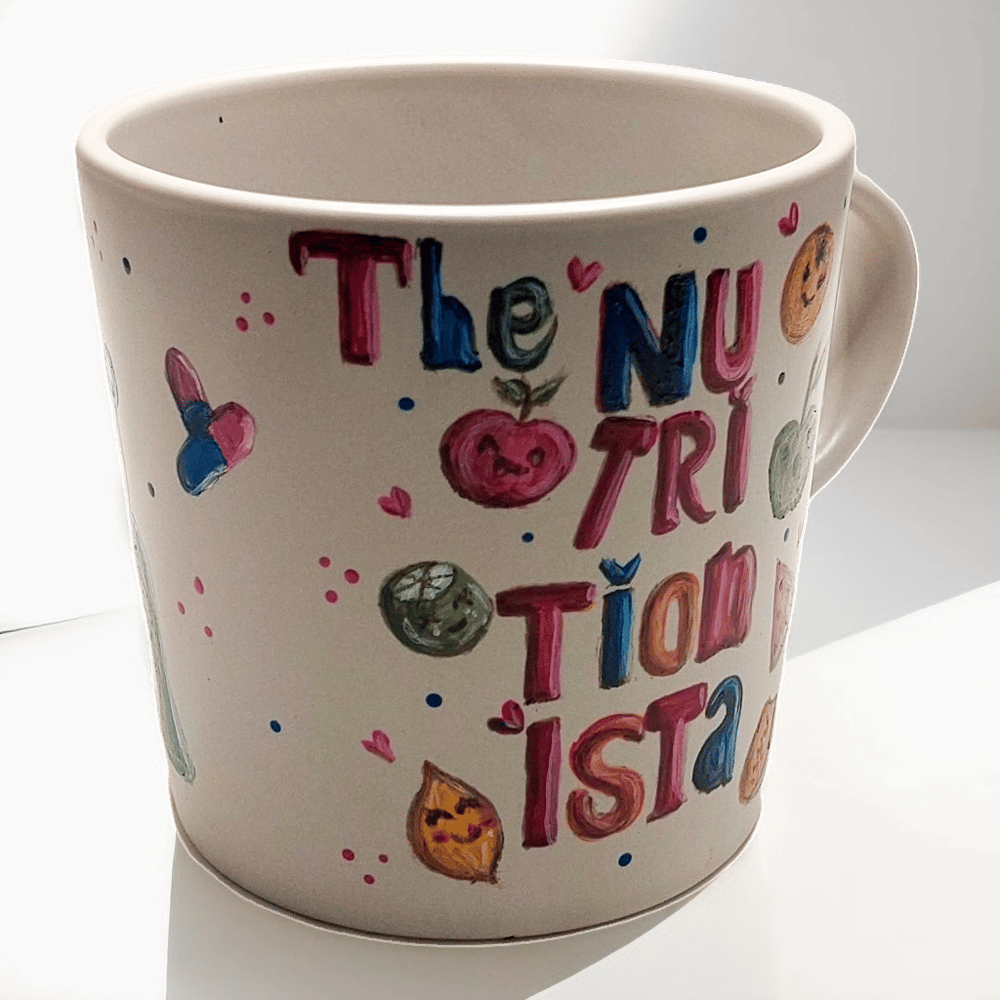 Customized nutrition mug