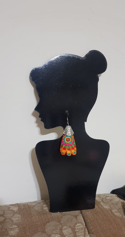 Colorful earring