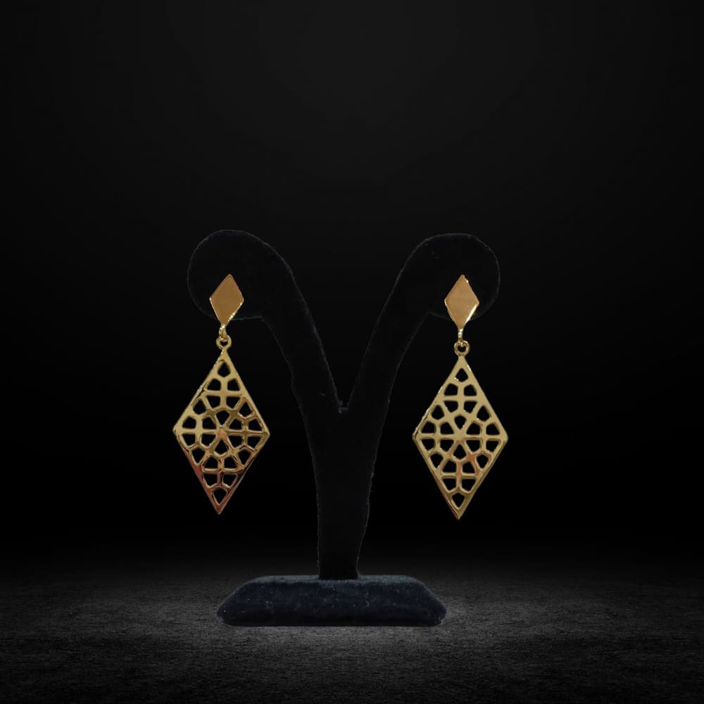 21K Gold-plated earrings