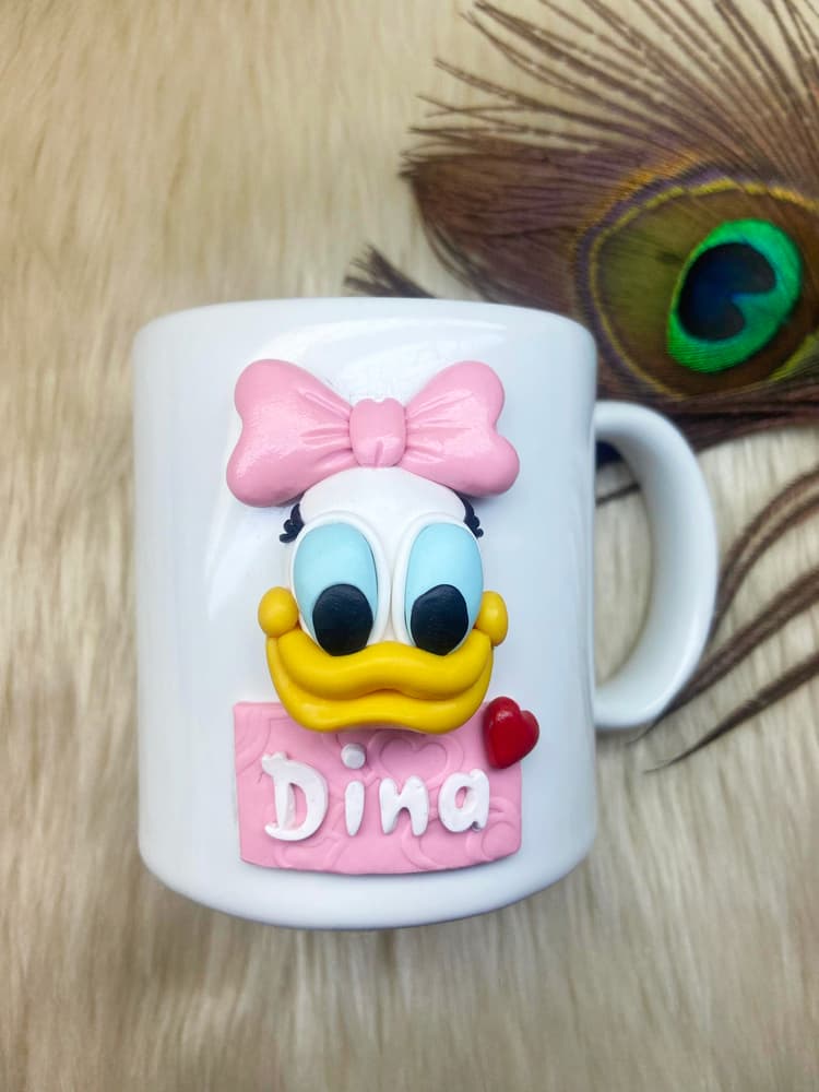 Daisy Mug - Customized Handmade