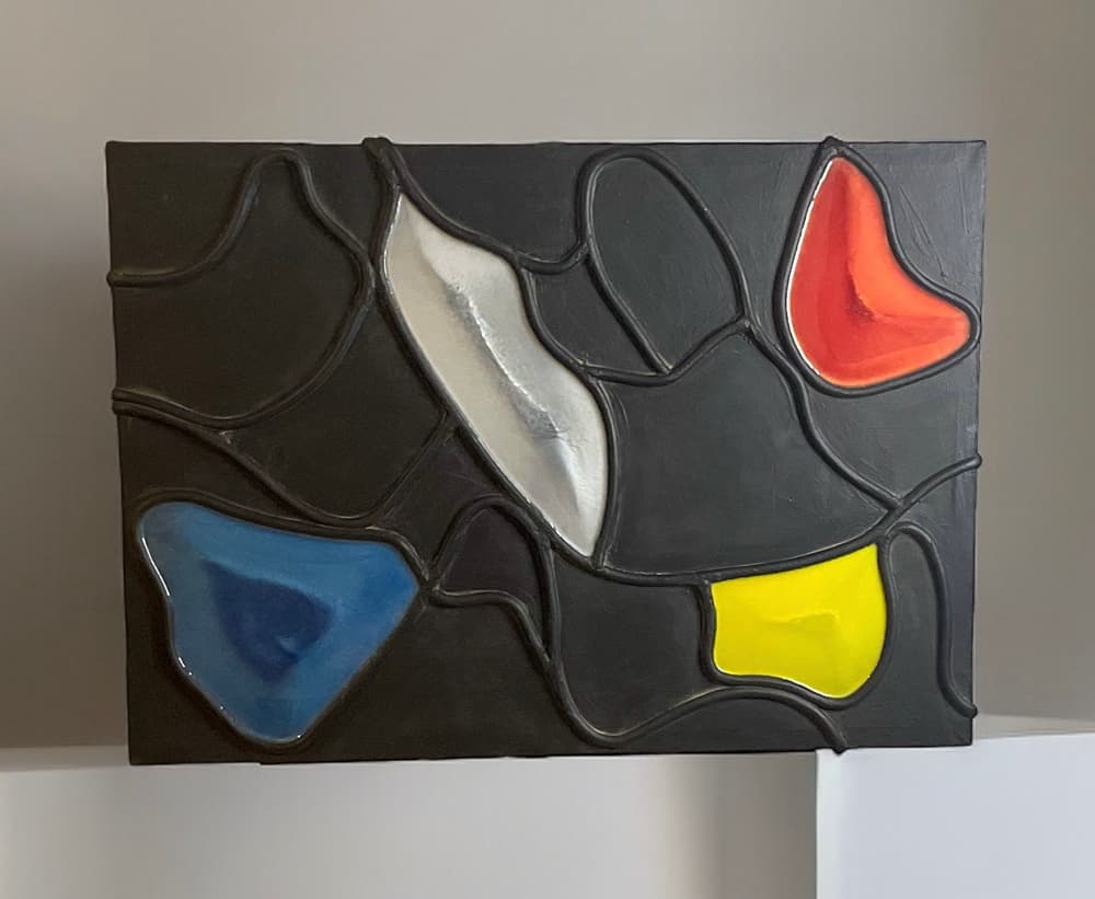 Colors nest resin painting 